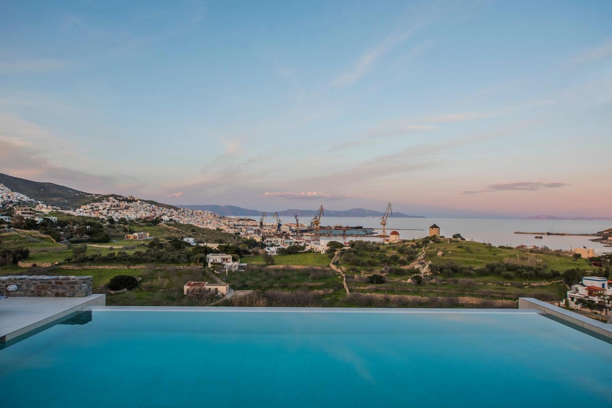 Avrofilito Syros Houses Ermoupoli Buitenkant foto