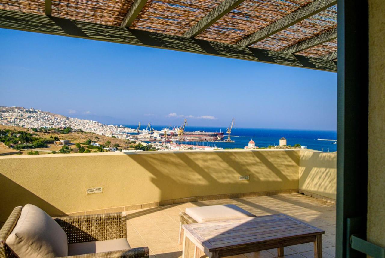 Avrofilito Syros Houses Ermoupoli Buitenkant foto